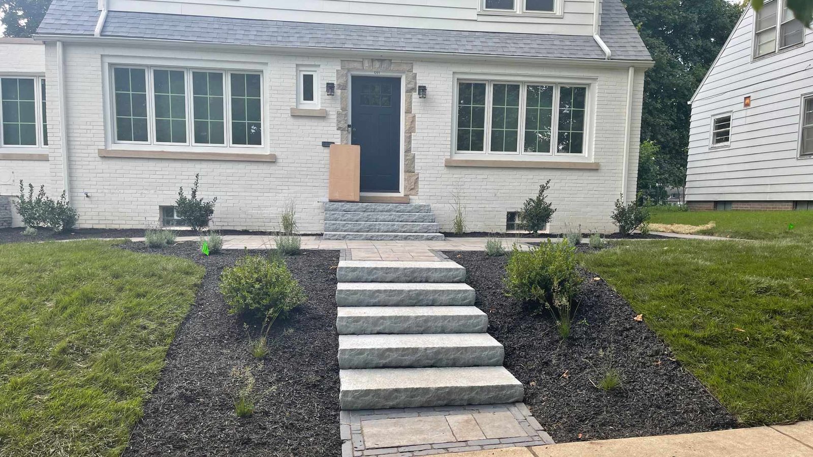 Ledgestone Steps & Paver Walkway Remodel