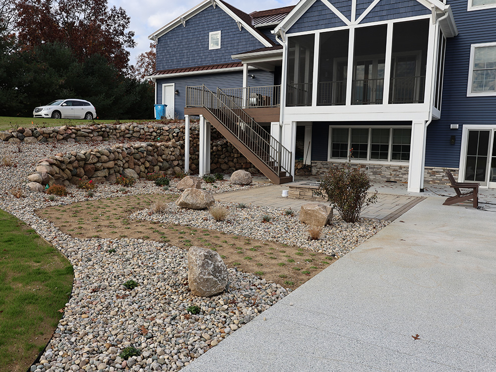 Landscaping Company Paved Walkways